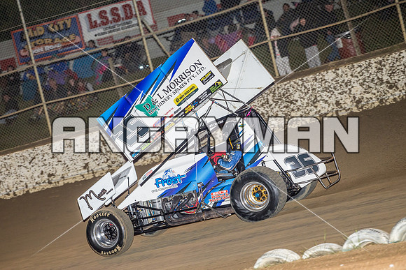 sprintcar 25 t25 anthony frost - 4 - Latrobe - 25th October 2014-7