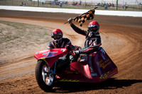 sidecar 7 - 9 - Latrobe 4th December 2011 - Wyllie Tiles Fireworks-7