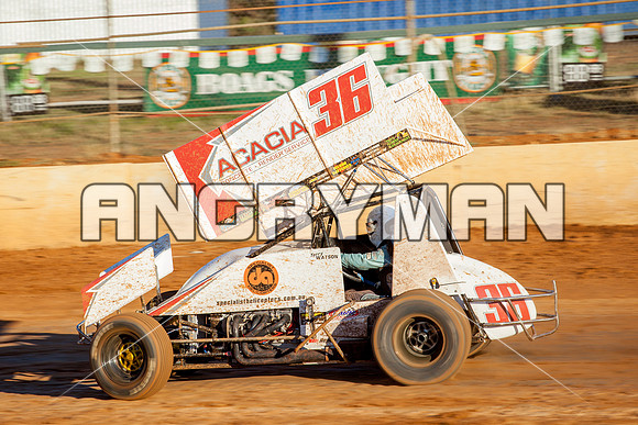 sprintcar 36 t36 terry watson - 11 - Carrick Practice Session - 20th December 2014-14