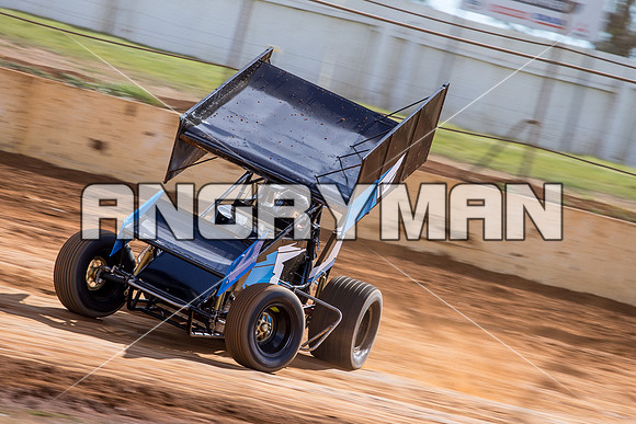 sprintcar 41 t41 damian robins - 1 - Carrick Practice Day - 20th Sep 2014-14