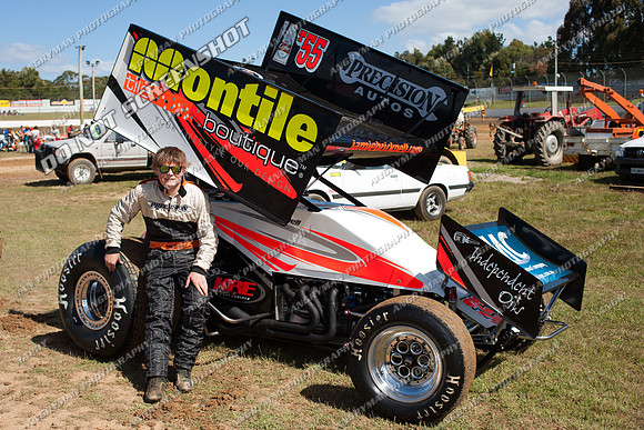sprintcar 55 t55 jamie bricknell - 9 - Latrobe 4th December 2011 - Wyllie Tiles Fireworks-16