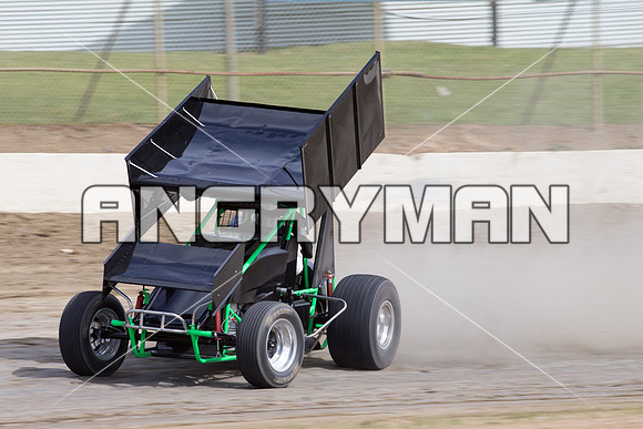 sprintcar 13 T13 Chris Gallagher - 2 - Latrobe Practice Day - 11th October 2014-11