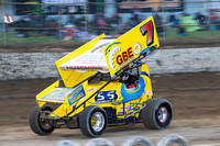 sprintcar 7 t7 tim hutchins - 4 - Latrobe - 25th October 2014-5