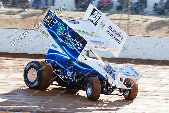 sprintcar 25 t25 anthony frost - Carrick Nov 6th-2
