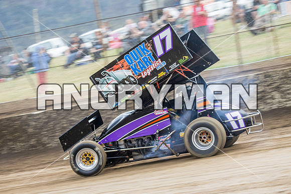 sprintcar 17 t17 jason dawkins - 7 - Hobart - 22nd Nov 2014-2