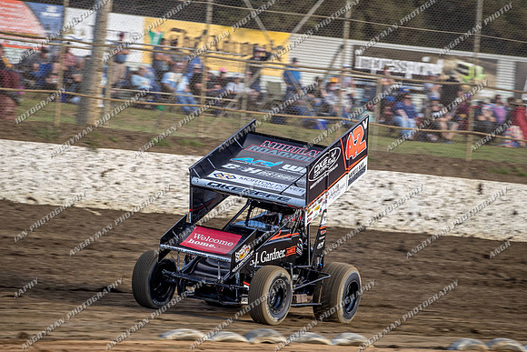 Sprintcar 42 V42 - 19 - Latrobe - 2nd Feb 2018 - WSS_-2