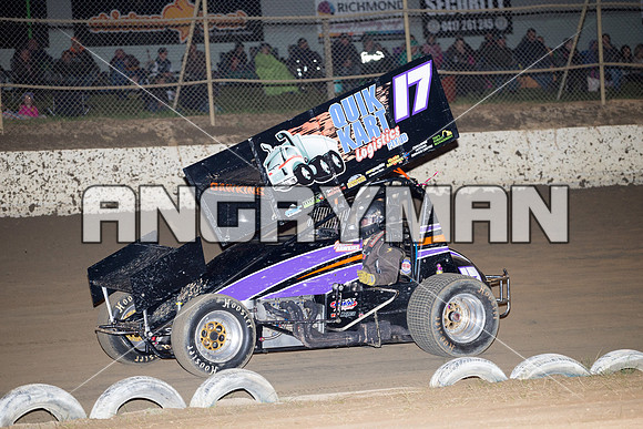 sprintcar 17 t17 jason dawkins - 4 - Latrobe - 25th October 2014-7