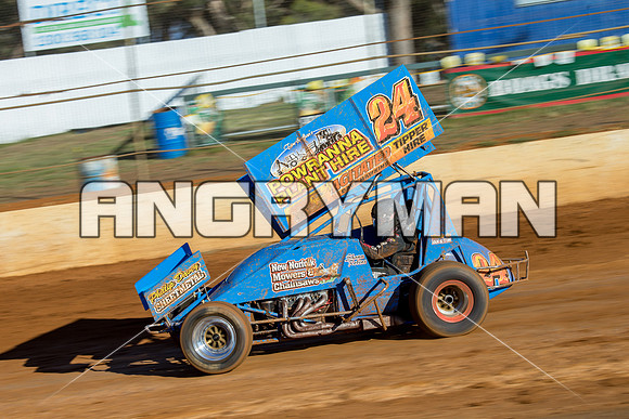 sprintcar 24 t24 brad whitchurch - 11 - Carrick Practice Session - 20th December 2014-11