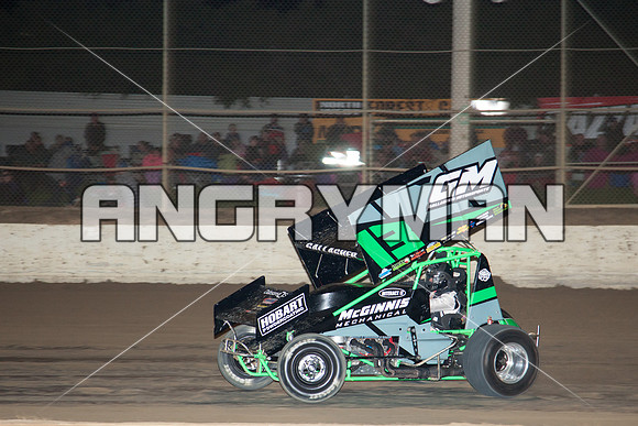 sprintcar 13 T13 Chris Gallagher - 9 - Latrobe - 6th December 2014-12