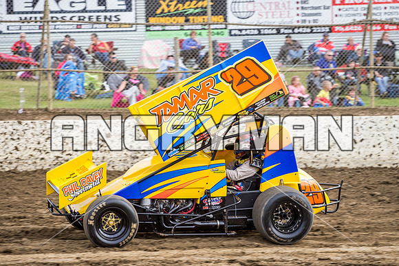 sprintcar 29 t29 Robin Dawkins - 9 - Latrobe - 6th December 2014