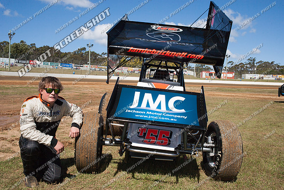sprintcar 55 t55 jamie bricknell - 9 - Latrobe 4th December 2011 - Wyllie Tiles Fireworks-19