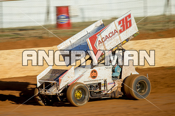 sprintcar 36 t36 terry watson - 11 - Carrick Practice Session - 20th December 2014-20