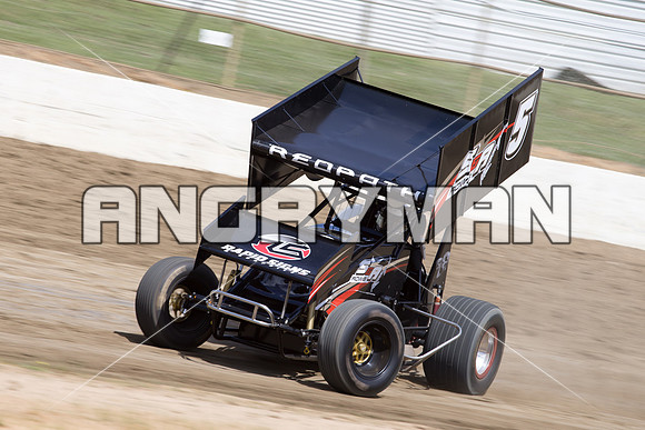 sprintcar 5 t5 adrian redpath - 2 - Latrobe Practice Day - 11th October 2014-4