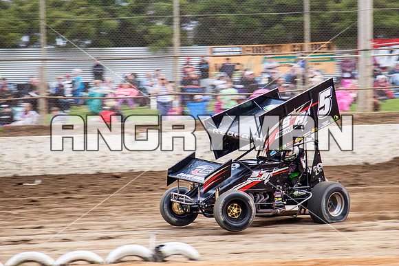 sprintcar 5 t5 adrian redpath - 9 - Latrobe - 6th December 2014-14