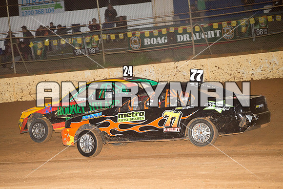Street Stock 77 T77 - 6 - Carrick - 8th Nov 2014-8