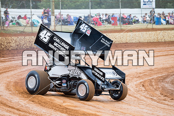 sprintcar 45 t45 Kurt Luttrell - 6 - Carrick - 8th Nov 2014-3