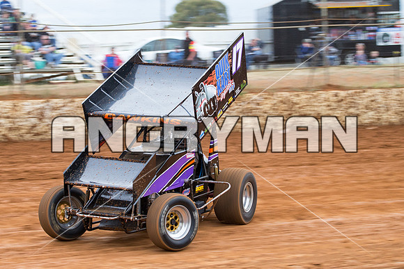 sprintcar 17 t17 jason dawkins - 6 - Carrick - 8th Nov 2014-4