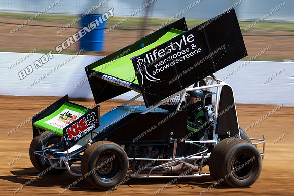 sprintcar emma dobson 27 t27 - 3 - Carrick Test & Tune 16th Oct 2011-3