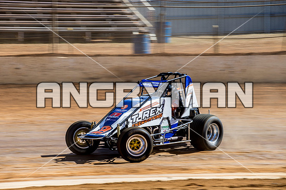 Wingless 2 V2 Ebony Hobson - 21 - Carrick - Wingless Sprint Aus Title Practice - 23rd Feb 2017