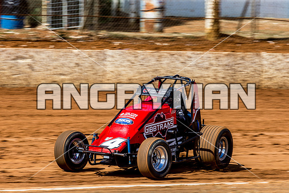 Wingless 4 V4 Carly Walsh - 21 - Carrick - Wingless Sprint Aus Title Practice - 23rd Feb 2017-2