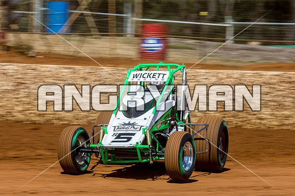 Wingless 5 S5 Joel Chadwick - 21 - Carrick - Wingless Sprint Aus Title Practice - 23rd Feb 2017-2