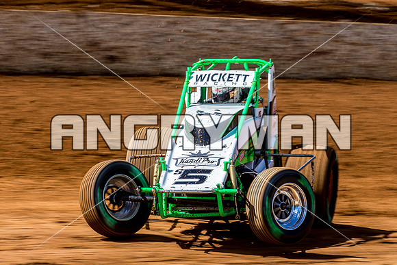 Wingless 5 S5 Joel Chadwick - 21 - Carrick - Wingless Sprint Aus Title Practice - 23rd Feb 2017-4