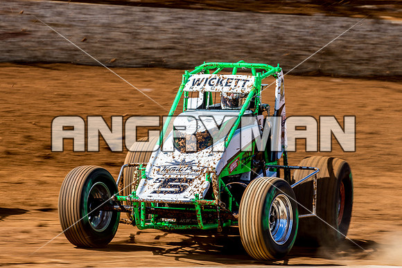 Wingless 5 S5 Joel Chadwick - 21 - Carrick - Wingless Sprint Aus Title Practice - 23rd Feb 2017-5