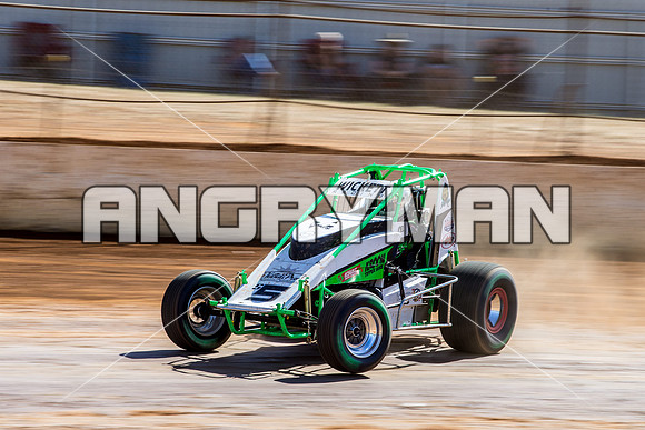 Wingless 5 S5 Joel Chadwick - 21 - Carrick - Wingless Sprint Aus Title Practice - 23rd Feb 2017-8