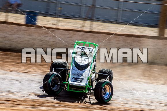 Wingless 5 S5 Joel Chadwick - 21 - Carrick - Wingless Sprint Aus Title Practice - 23rd Feb 2017-9