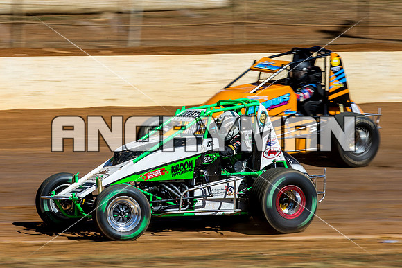 Wingless 5 S5 Joel Chadwick - 21 - Carrick - Wingless Sprint Aus Title Practice - 23rd Feb 2017-11