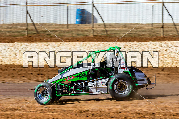 Wingless 5 S5 Joel Chadwick - 21 - Carrick - Wingless Sprint Aus Title Practice - 23rd Feb 2017-14