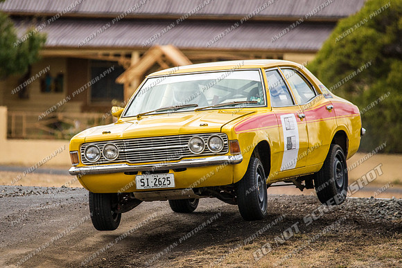 46 - Damian Dransfield - Ford Cortina - Ross Hill Climb - 12th March 2017-10