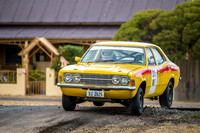 46 - Damian Dransfield - Ford Cortina - Ross Hill Climb - 12th March 2017-15