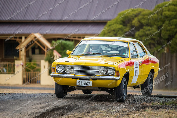 46 - Damian Dransfield - Ford Cortina - Ross Hill Climb - 12th March 2017-15