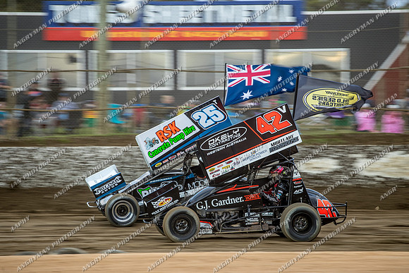 Sprintcar 42 V42 - 19 - Latrobe - 2nd Feb 2018 - WSS_-7