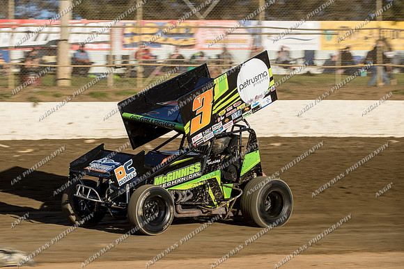 Sprintcar 3 T3 - 25 - Latrobe - 17th March 2018-8