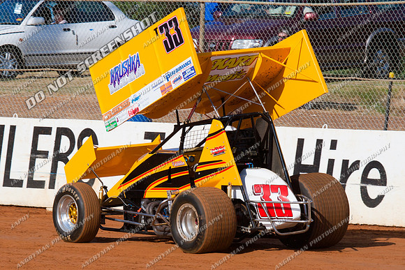 sprintcar 33 t33 jacob krushka - 11 - Carrick 17th December 2011 - DK Hyrdocarbon 20-20