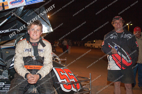 sprintcar 55 t55 jamie bricknell - 11 - Carrick 17th December 2011 - DK Hyrdocarbon 20-20-9