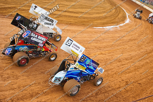 sprintcar 25 t25 anthony frost - 11 - Carrick 17th December 2011 - DK Hyrdocarbon 20-20-5