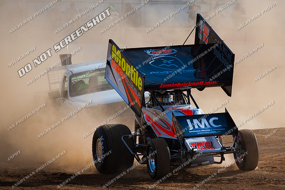 sprintcar 55 t55 jamie bricknell - 11 - Carrick 17th December 2011 - DK Hyrdocarbon 20-20