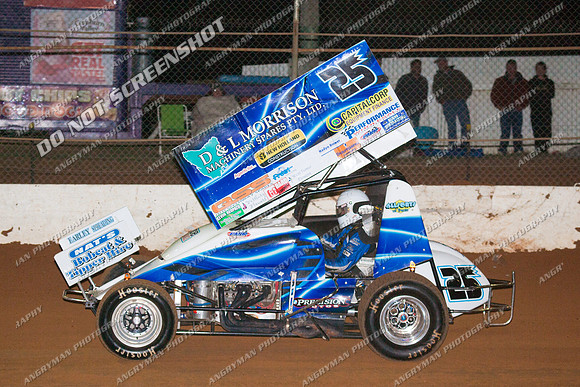 sprintcar 25 t25 anthony frost - 11 - Carrick 17th December 2011 - DK Hyrdocarbon 20-20-6