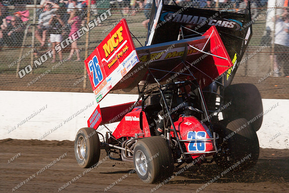 sprintcar 4 t4 gerry hoekstra 26 act26 tony moule - 13 - Hobart 30th December 2011 - Sprintcar Title