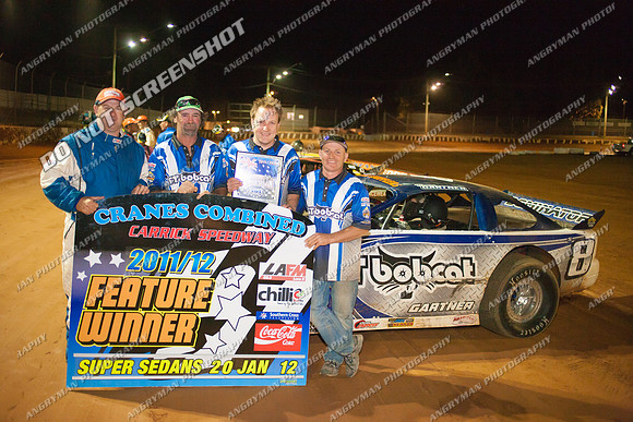super sedan 8 s8 dave gartner - 19 - Carrick 20th January 2012 - NSSS-11