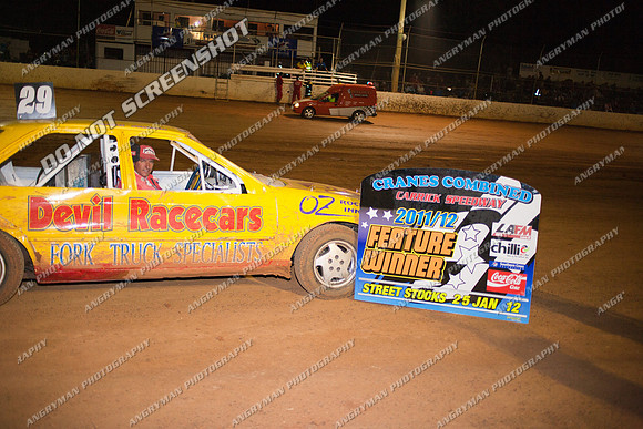 street stock 29 - 21 - Carrick 25th January - NSSS Rnd 8-5