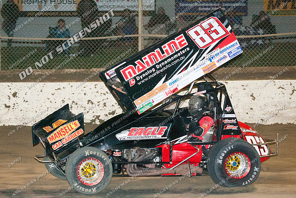 sprintcar q83 dave murcott - 27 - Latrobe - 2nd March -  911 Classic-8
