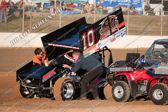 sprintcar 10 t10 callum zizek - 27 - Latrobe - 2nd March -  911 Classic