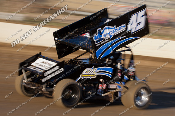 sprintcar 45 t45 kurt luttrell - 27 - Latrobe - 2nd March -  911 Classic