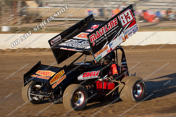 sprintcar q83 dave murcott - 27 - Latrobe - 2nd March -  911 Classic