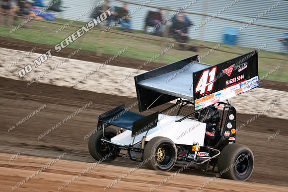 sprintcar 41 t41 damian robins - 27 - Latrobe - 2nd March -  911 Classic