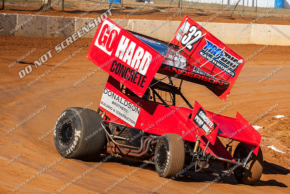 sprintcar 32 t32 nick anderson - 32 - Carrick Club Day - 14th April 2012-6